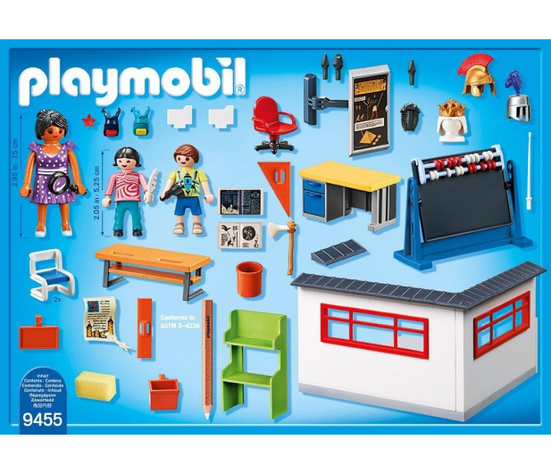 PLAYMOBIL Sala do lekcji historii - 467422 - zdjęcie 3